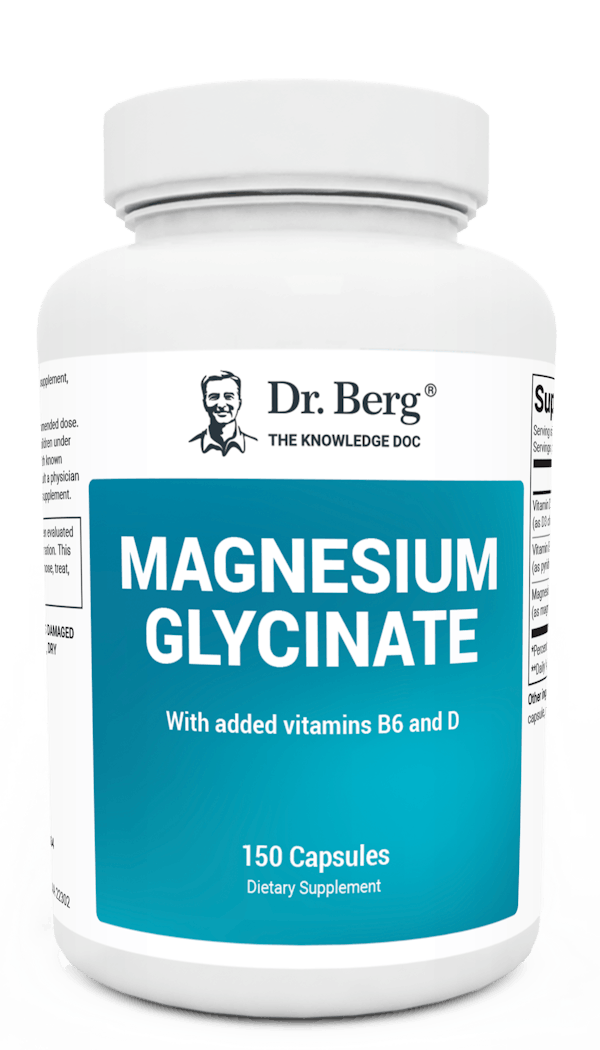 Magnesium Glycinate - 150 capsules | Dr. Berg